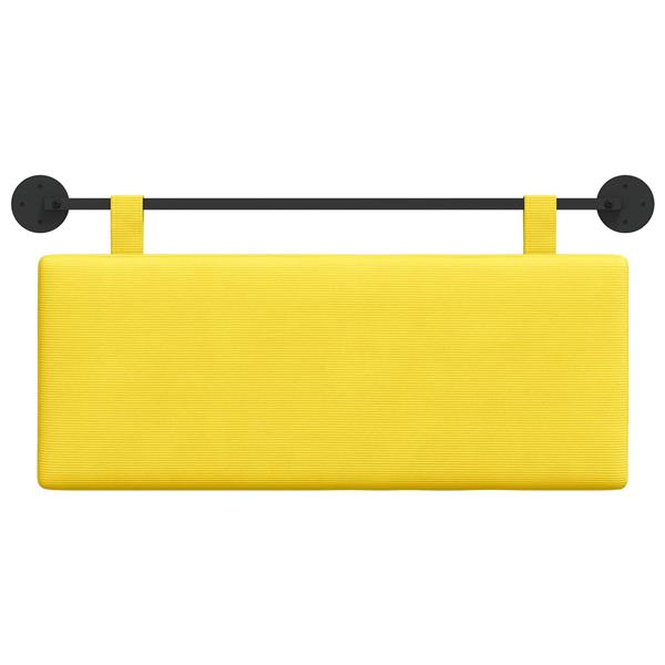 Grote foto vidaxl hangend hoofdeinde katoen stof antiek en kunst stoelen en banken