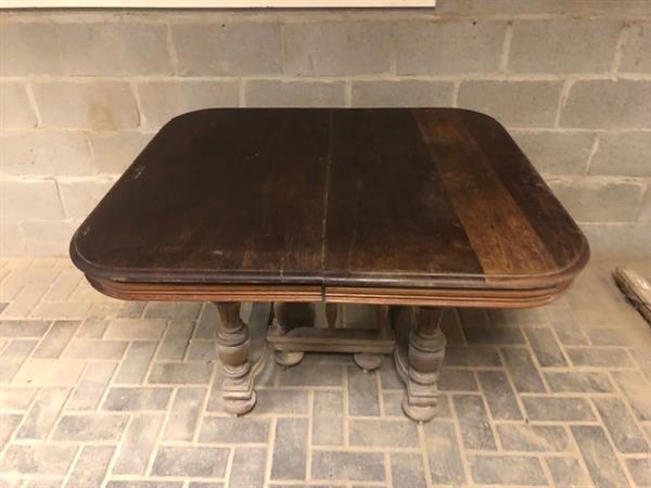 Grote foto antieke tafel huis en inrichting eettafels