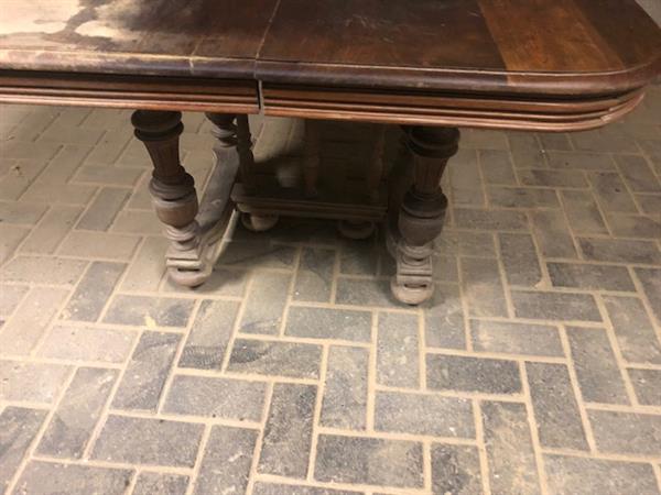 Grote foto antieke tafel huis en inrichting eettafels