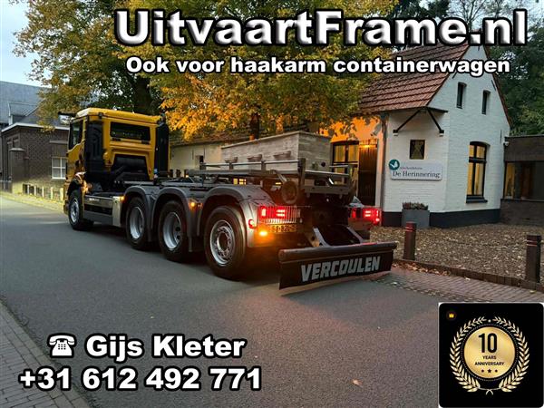 Grote foto kistdrager t.b.v. uitvaart met een container auto auto diversen overige accessoires