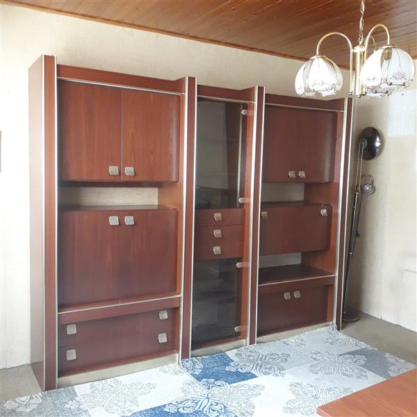 Grote foto kast living huis en inrichting wandmeubels