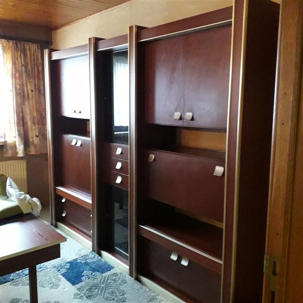 Grote foto kast living huis en inrichting wandmeubels