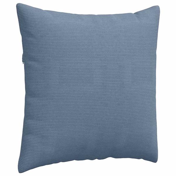 Grote foto vidaxl sofa kussens 2 stuks blauw 60 x 60 cm cordstof huis en inrichting woningdecoratie