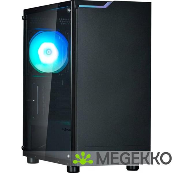 Grote foto zalman t4 plus mini tower zwart computers en software behuizingen en kasten