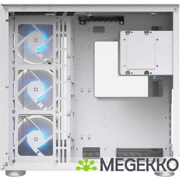 Grote foto cougar gaming fv150 rgb midi tower wit computers en software behuizingen en kasten