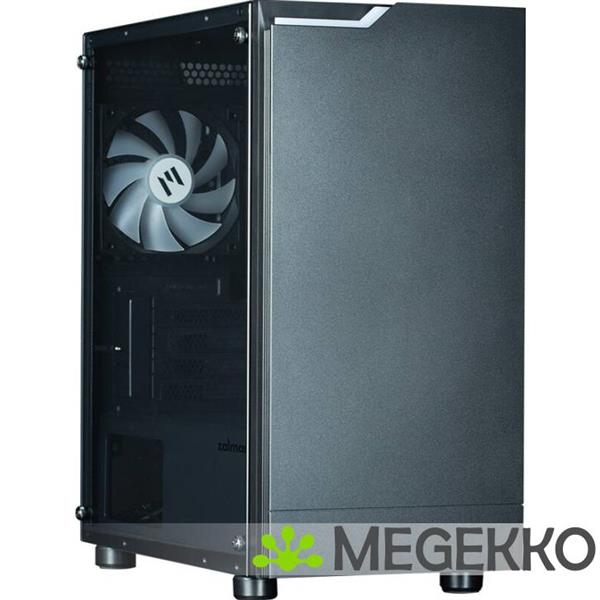 Grote foto zalman t4 plus mini tower zwart computers en software behuizingen en kasten