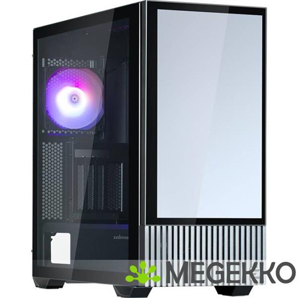 Grote foto zalman z10 ds midi tower zwart computers en software behuizingen en kasten