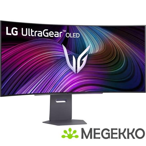 Grote foto lg ultragear 45gx90sa b 45 wide quad hd curved oled gaming monitor computers en software overige computers en software
