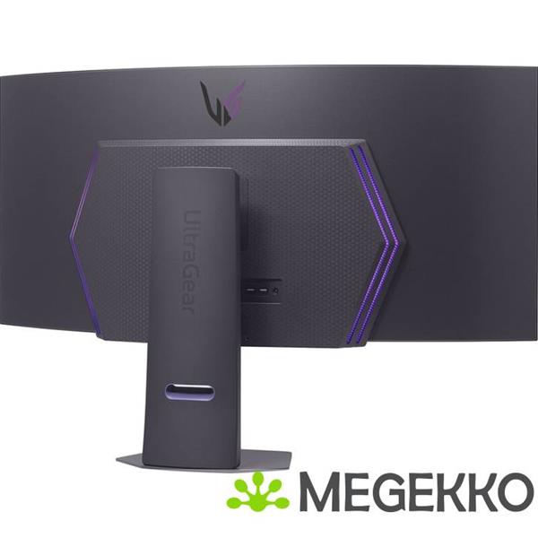 Grote foto lg ultragear 45gx90sa b 45 wide quad hd curved oled gaming monitor computers en software overige computers en software