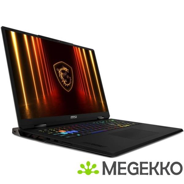 Grote foto msi vector 18 hx ai a2xwjg 636nl 18 core i9 rtx 5090 gaming laptop computers en software overige computers en software