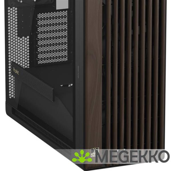 Grote foto asus proart pa602 wood edition modern black computers en software behuizingen en kasten