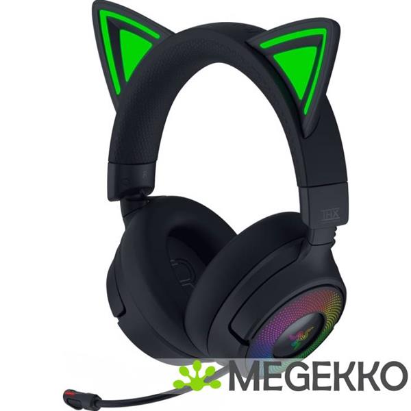 Grote foto razer kraken kitty v3 pro gaming headset zwart audio tv en foto koptelefoons