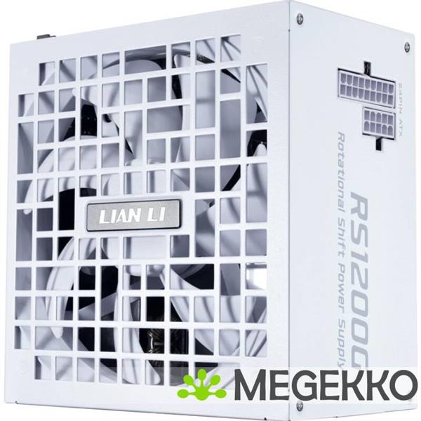 Grote foto lian li rotational shift gold 1200w white with hub computers en software overige