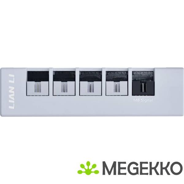 Grote foto lian li rotational shift gold 1200w white with hub computers en software overige