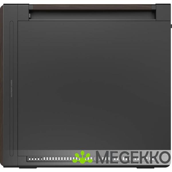 Grote foto asus proart pa602 wood edition modern black metal panel computers en software behuizingen en kasten