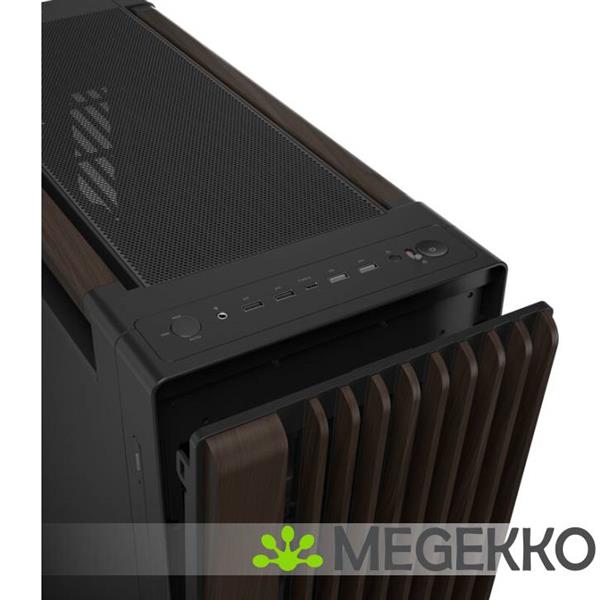 Grote foto asus proart pa602 wood edition modern black metal panel computers en software behuizingen en kasten