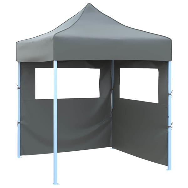 Grote foto vidaxl partytent antraciet 200 x 200 x 315 cm oxford stof tuin en terras overige tuin en terras