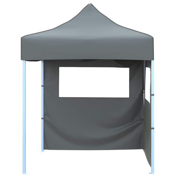 Grote foto vidaxl partytent antraciet 200 x 200 x 315 cm oxford stof tuin en terras overige tuin en terras