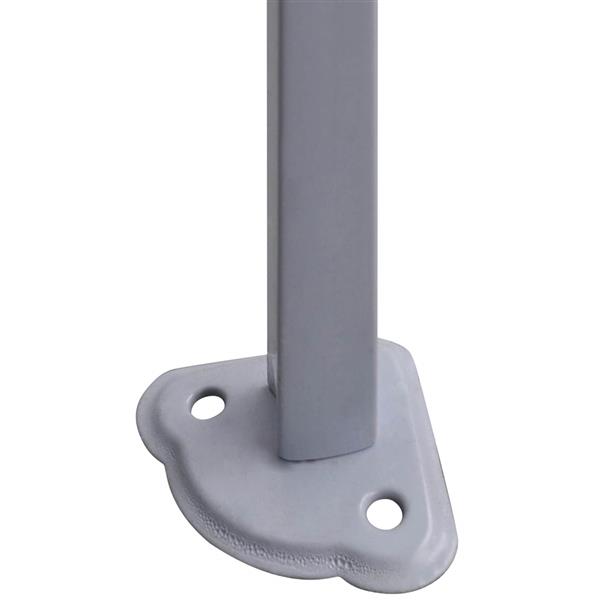 Grote foto vidaxl partytent antraciet 200 x 200 x 315 cm oxford stof tuin en terras overige tuin en terras