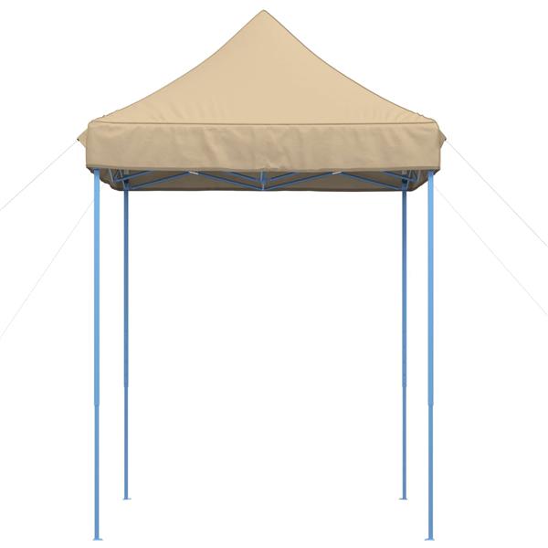 Grote foto vidaxl partytent beige 200 x 200 x 306 cm oxford stof tuin en terras overige tuin en terras