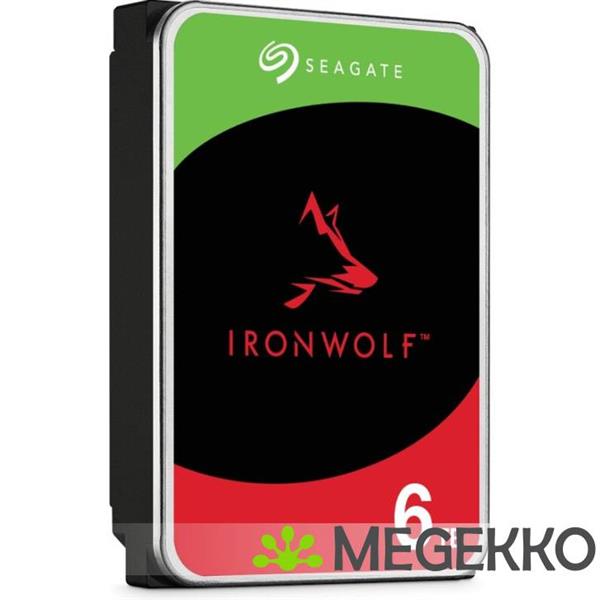 Grote foto seagate hdd nas 3.5 6tb st6000vn006 ironwolf computers en software harde schijven