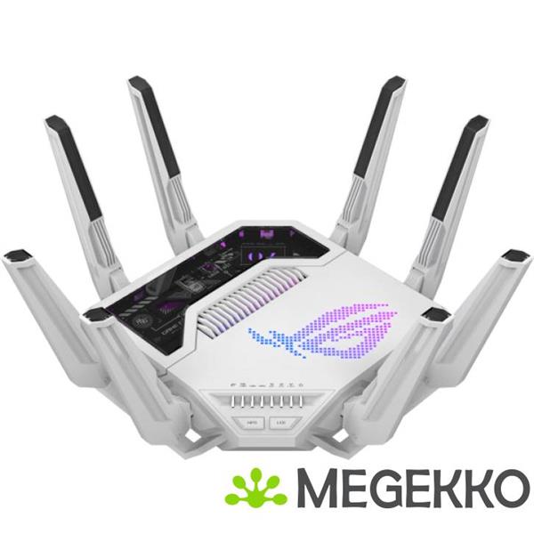 Grote foto asus rog rapture gt be19000ai draadloze router 10 gigabit ethernet tri band 2 4 ghz 5 ghz 6 ghz computers en software netwerkkaarten routers en switches