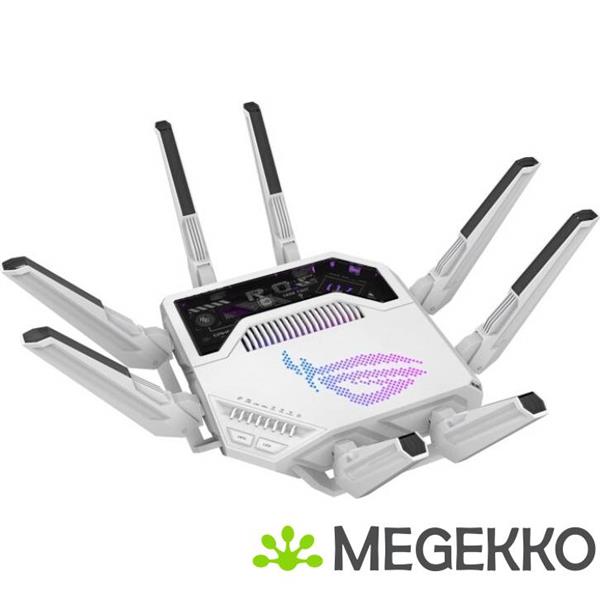 Grote foto asus rog rapture gt be19000ai draadloze router 10 gigabit ethernet tri band 2 4 ghz 5 ghz 6 ghz computers en software netwerkkaarten routers en switches