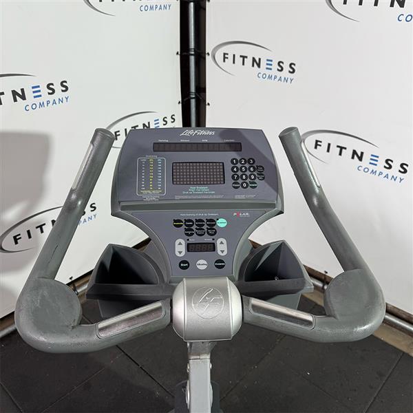 Grote foto lifefitness lifecycle upright bike sport en fitness fitness