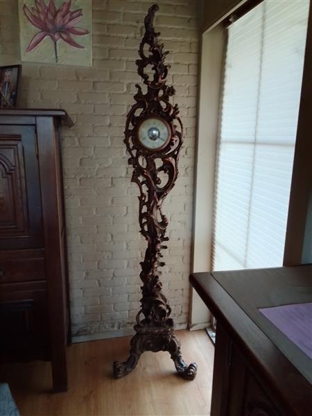 Grote foto staande klok antiek en kunst decoraties