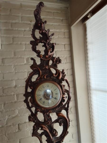 Grote foto staande klok antiek en kunst decoraties