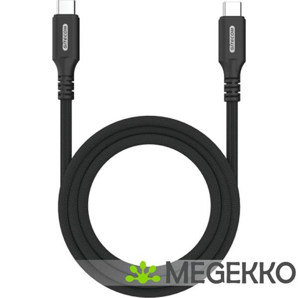 Grote foto sitecom usb4 gen 3x2 40gbps 240w usb type c 1.2m computers en software overige computers en software