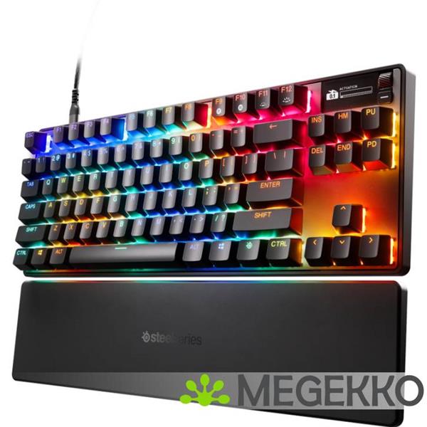 Grote foto steelseries apex pro gen 3 tkl hall effect toetsenbord computers en software toetsenborden