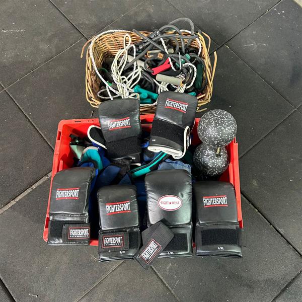 Grote foto box set sport en fitness fitness