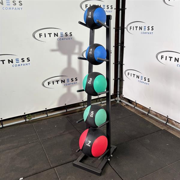 Grote foto ballen rek incl. ballen sport en fitness fitness