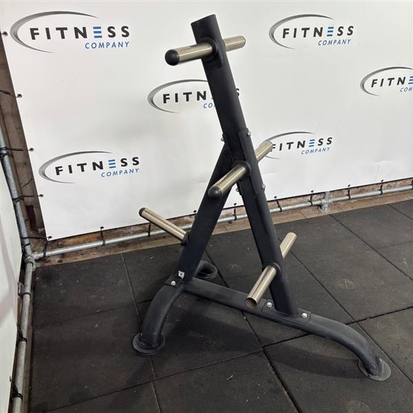 Grote foto lifemaxx lmx1030.50w weightplate rack 50mm zwart sport en fitness fitness