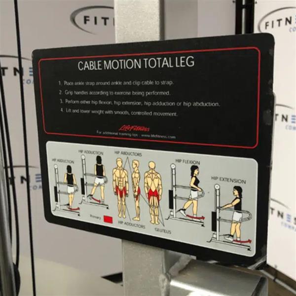 Grote foto life fitness cable motion total leg sport en fitness fitness