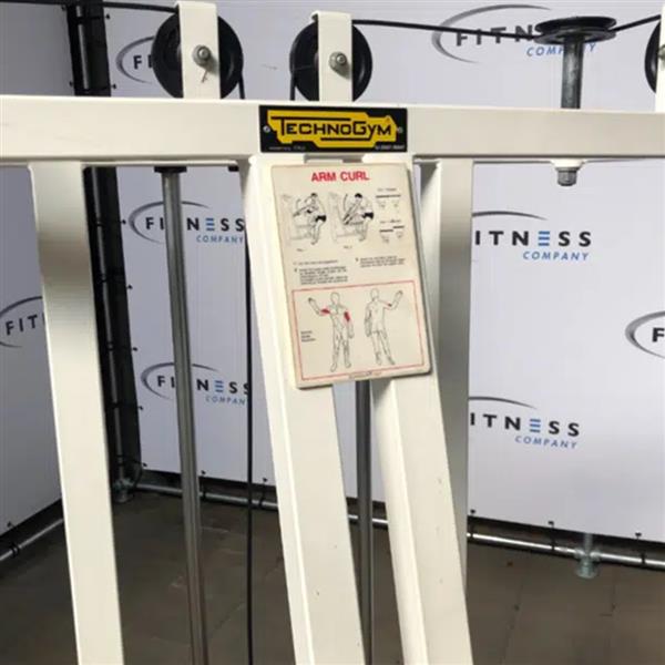 Grote foto technogym isotonic bicep curl sport en fitness fitness