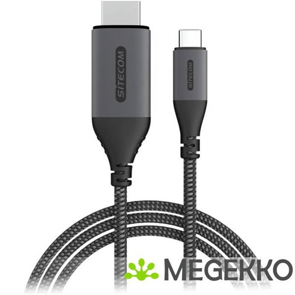 Grote foto sitecom usb c to hdmi 2.0 cable 1 8m 4k computers en software overige computers en software