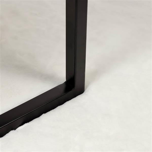 Grote foto vidaxl antislip vloerkleed van imitatie konijnenbont olite 80 cm huis en inrichting vloerbedekking en kleden