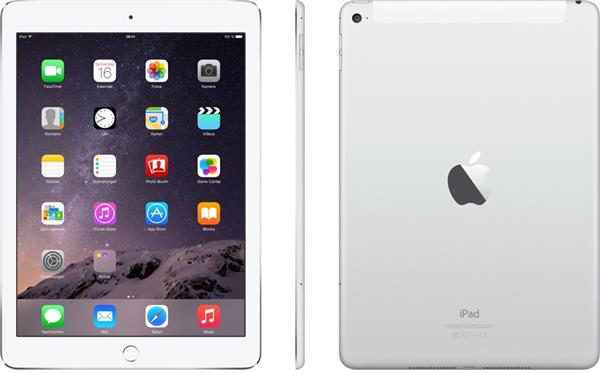 Grote foto apple ipad 9.7 air 2 16gb wifi 4g wit zilver garantie telecommunicatie ipad