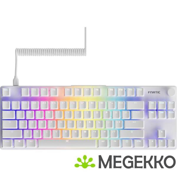 Grote foto fnatic streak80 lp toetsenbord wit computers en software toetsenborden
