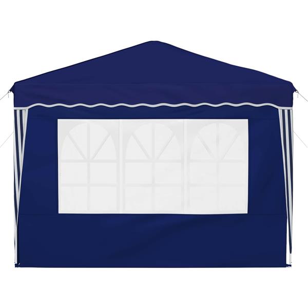 Grote foto vidaxl pop up feesttent blauw 288 x 288 x 245 cm oxford stof tuin en terras overige tuin en terras