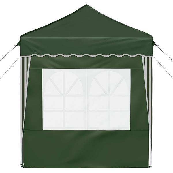 Grote foto vidaxl pop up feesttent groen 195 x 195 x 245 cm oxford stof tuin en terras overige tuin en terras