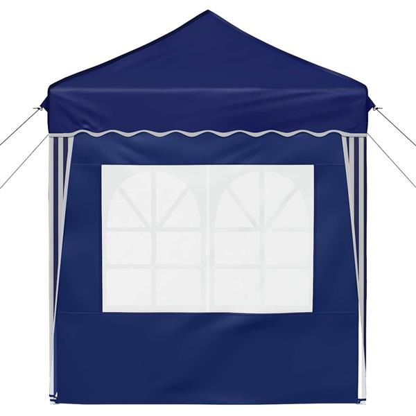 Grote foto vidaxl pop up feesttent blauw 195 x 195 x 245 cm oxford stof tuin en terras overige tuin en terras