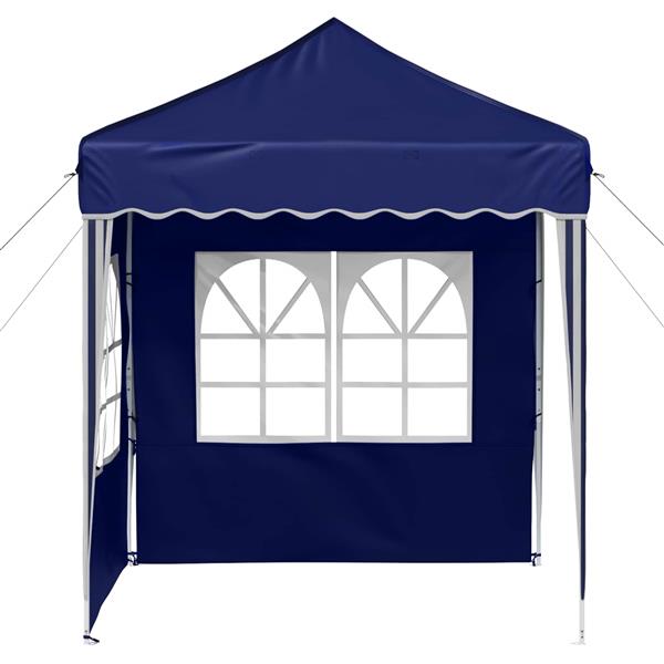 Grote foto vidaxl pop up feesttent blauw 195 x 195 x 245 cm oxford stof tuin en terras overige tuin en terras