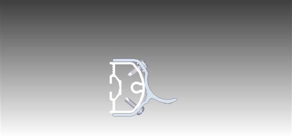 Grote foto thule bike rack lift adapter for bottom mounting rail caravans en kamperen caravan accessoires