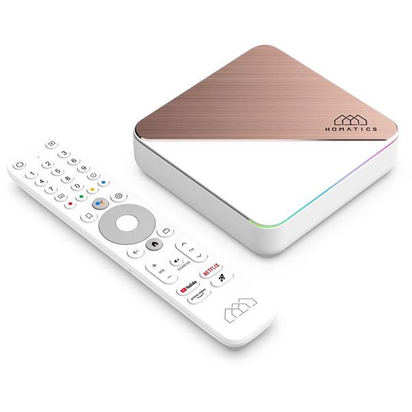 Grote foto retoursproduct homatics box r 4k plus tv box netflix certified 4 gb 32gb audio tv en foto algemeen