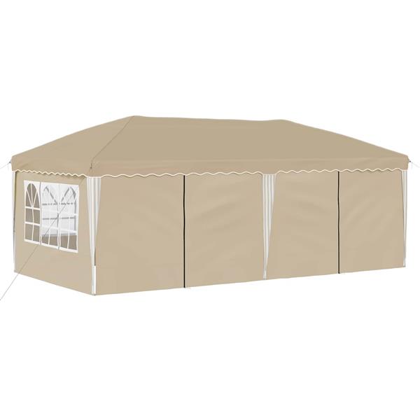 Grote foto vidaxl pop up partytent cr mekleur 575 x 288 x 245 cm tuin en terras overige tuin en terras