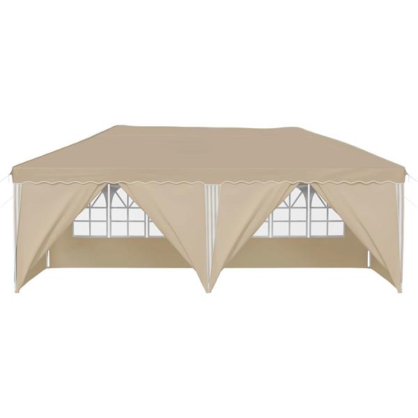 Grote foto vidaxl pop up partytent cr mekleur 575 x 288 x 245 cm tuin en terras overige tuin en terras
