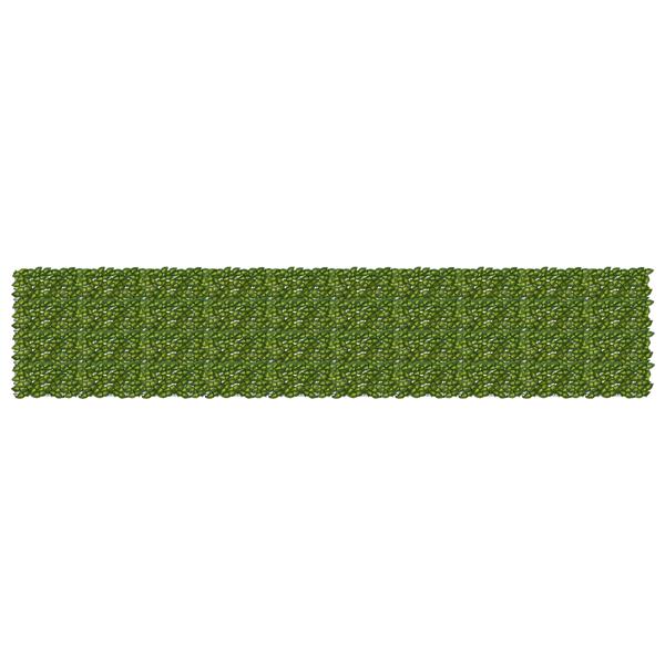 Grote foto vidaxl balkonscherm met bladeren groen en geel 500 x 100 cm tuin en terras overige tuin en terras